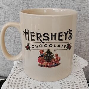 Hershey Gallery Brand Jumbo Christmas Cream Mug